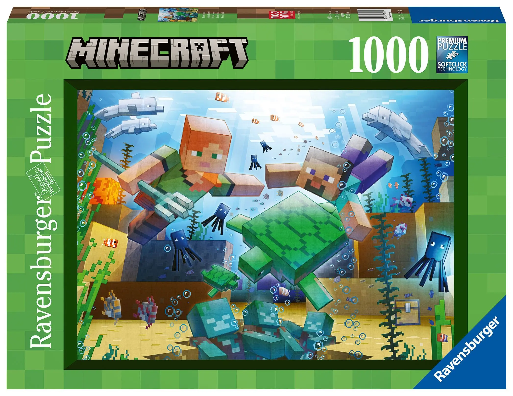 Minecraft Jigsaw Puzzle Minecraft Mosaic (1000 pieces) product photo