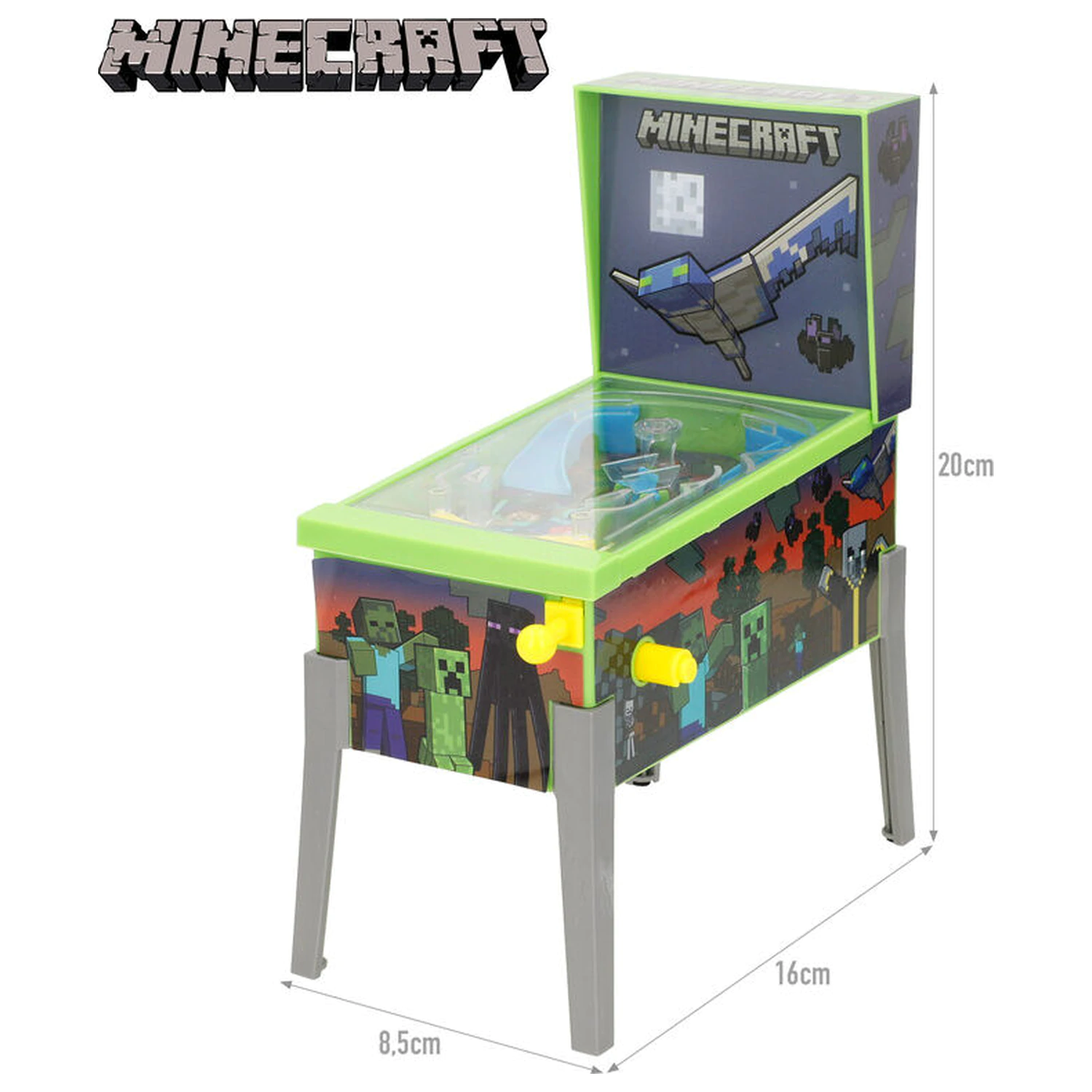 Minecraft mini arcade pinball product photo