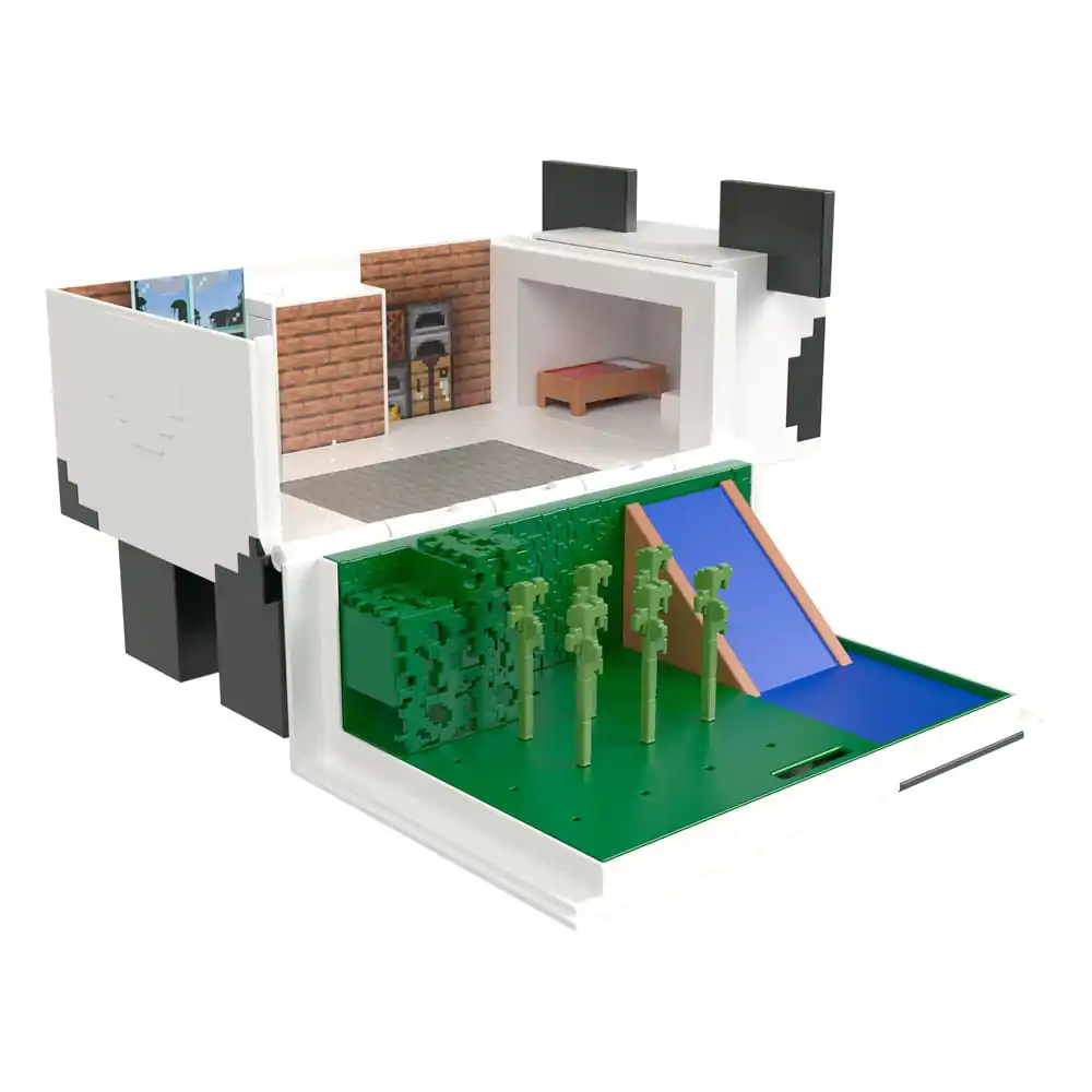 Minecraft Mob Head Minis Playset Panda Playhouse product photo