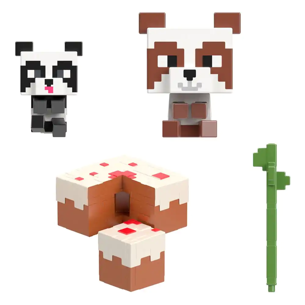Minecraft Mob Head Minis Playset Panda Playhouse product photo
