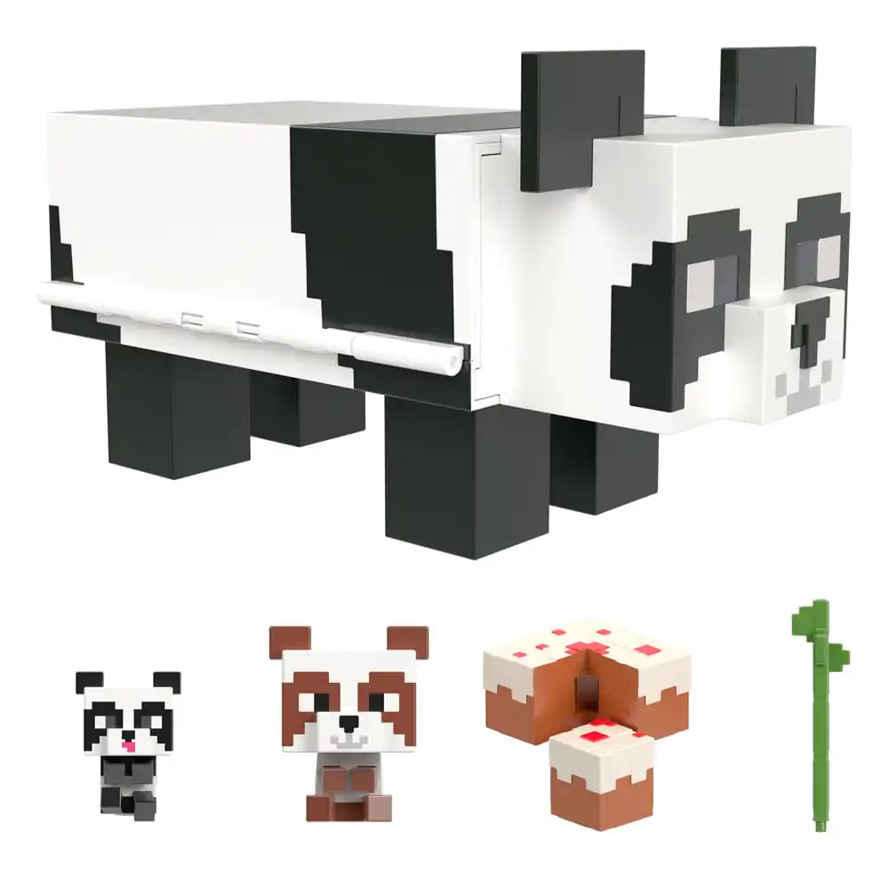 Minecraft Mob Head Minis Playset Panda Playhouse product photo