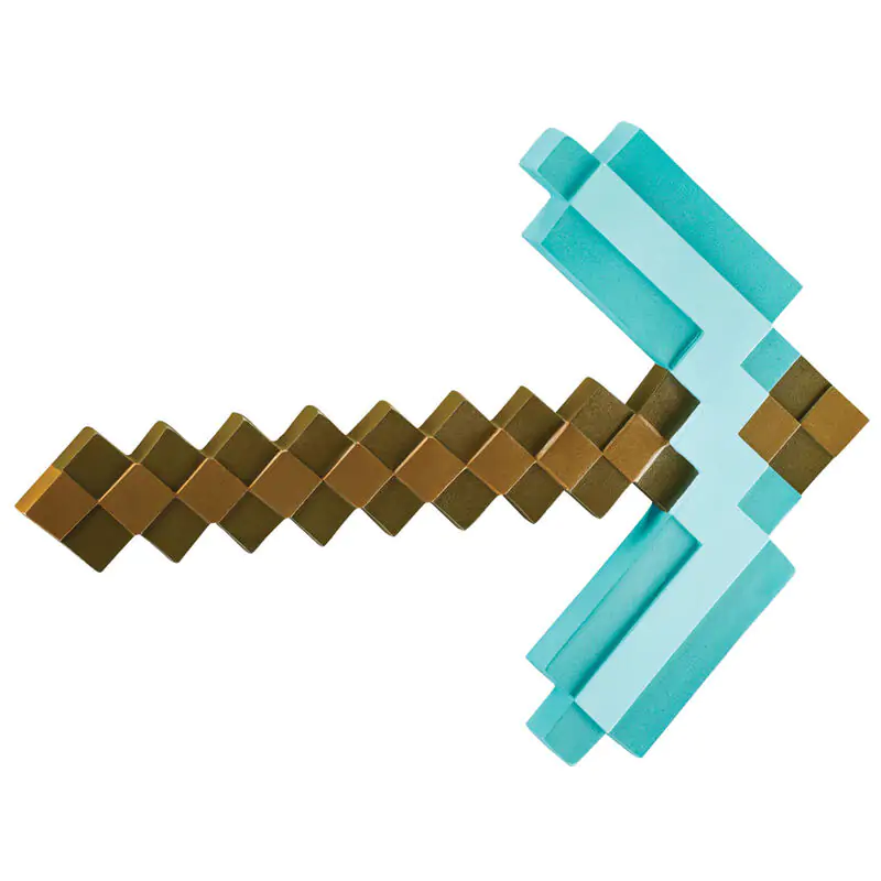 Minecraft Plastic Replica Diamond Pickaxe 40 cm product photo