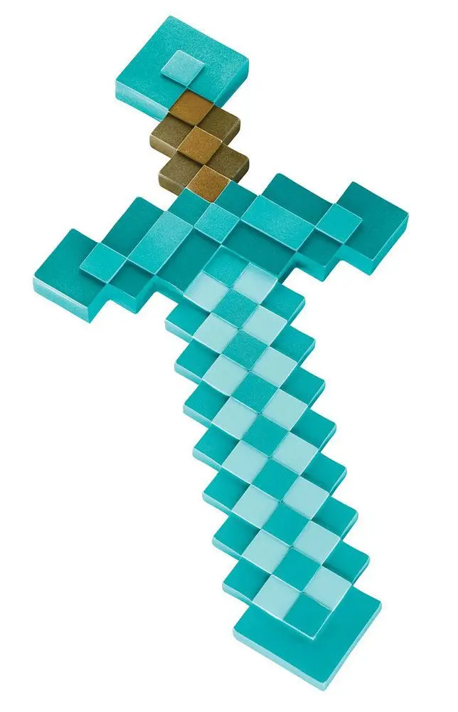 Minecraft Plastic Replica Diamond Sword 51 cm product photo