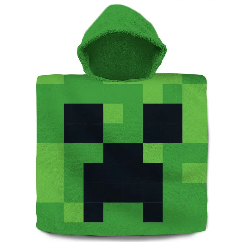 Minecraft cotton poncho towel termékfotó