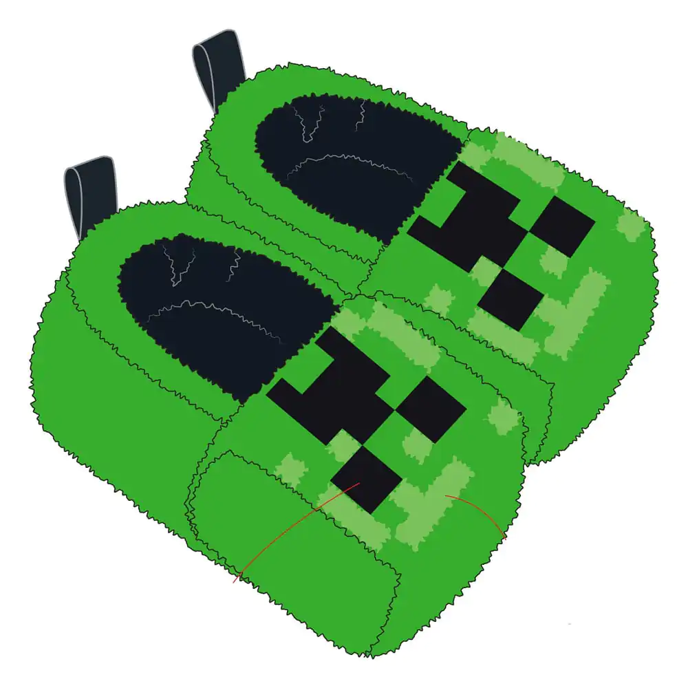 Minecraft Mens Slippers L-XL termékfotó