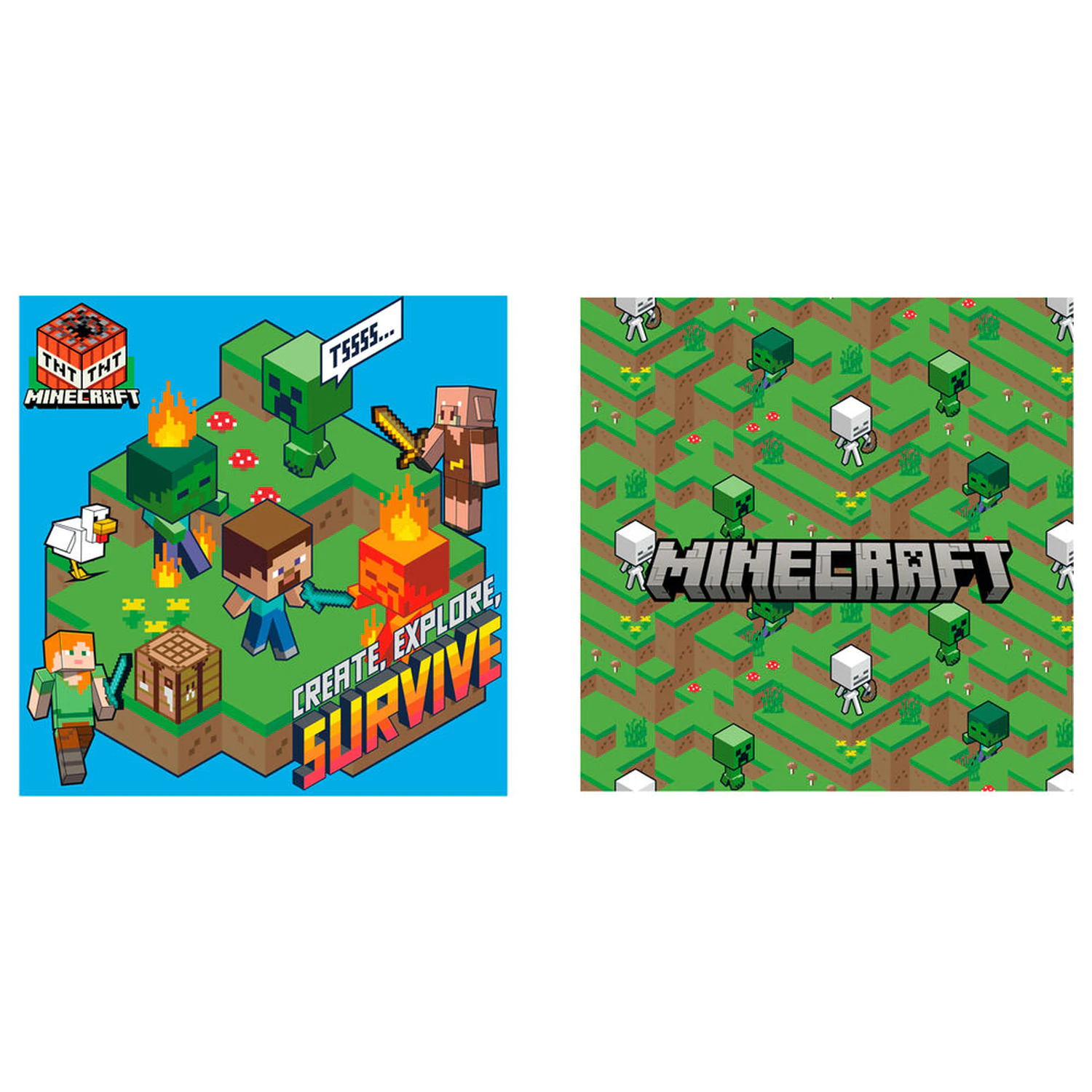 Minecraft cushion product photo