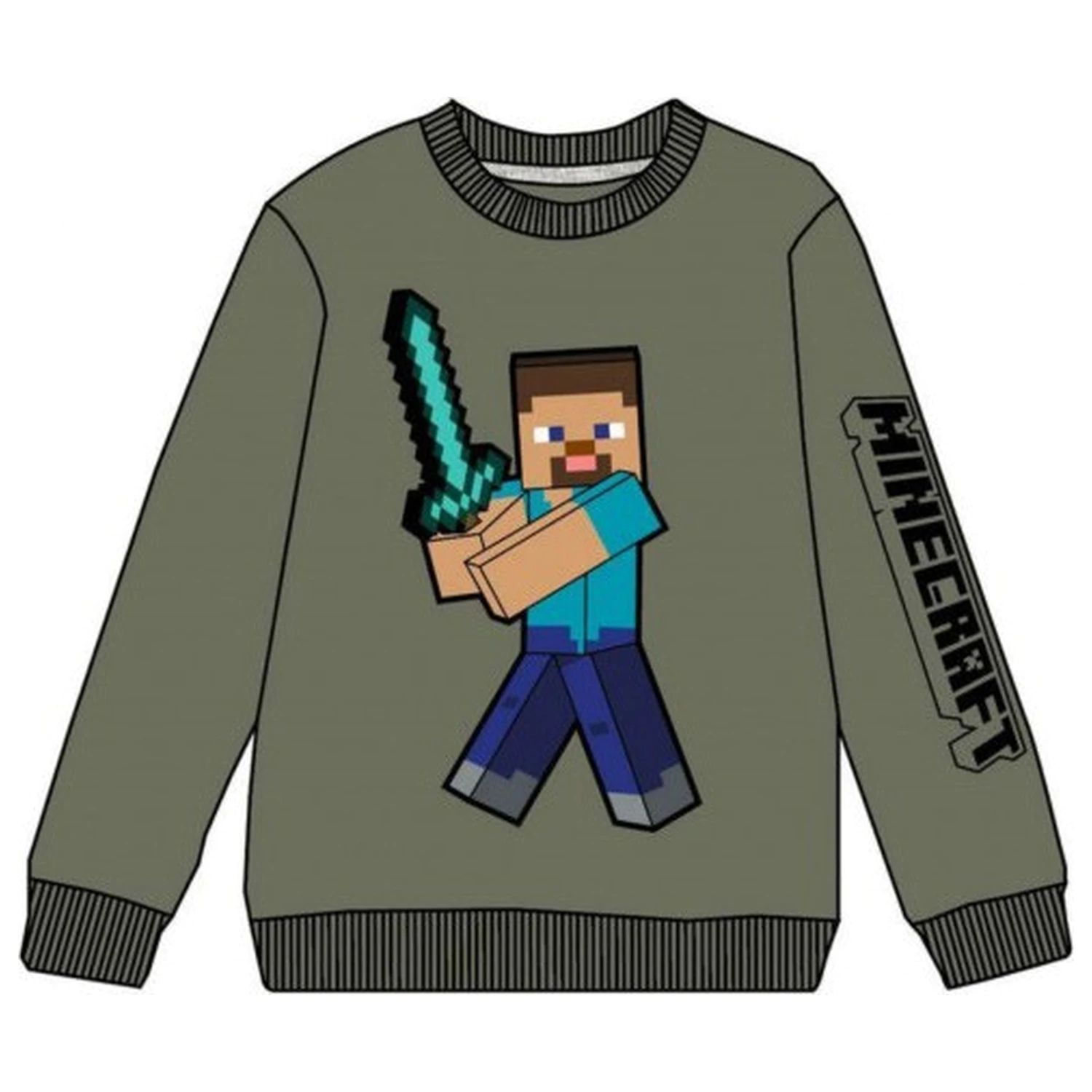 Minecraft Pixel Sword Kids' Hoodie  product photo