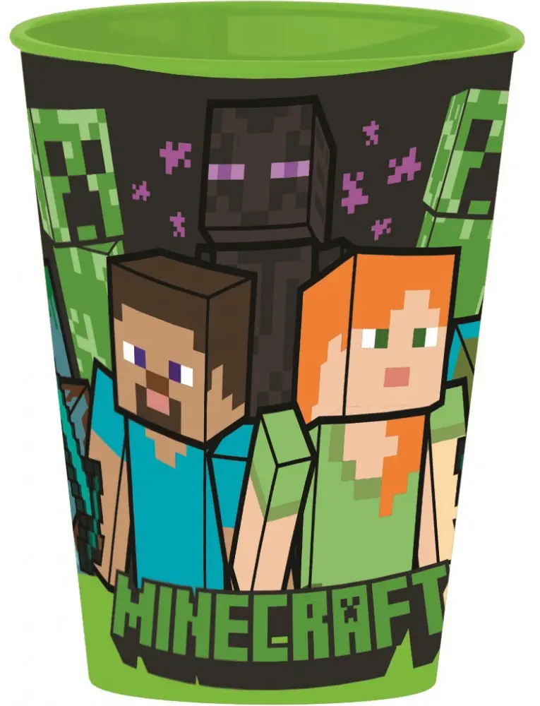 Minecraft plastic cup 260 ml product photo