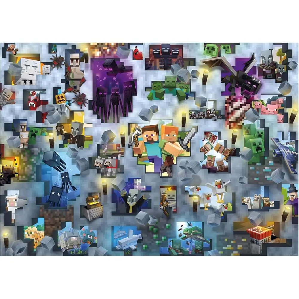 Minecraft puzzle 1000pcs product photo