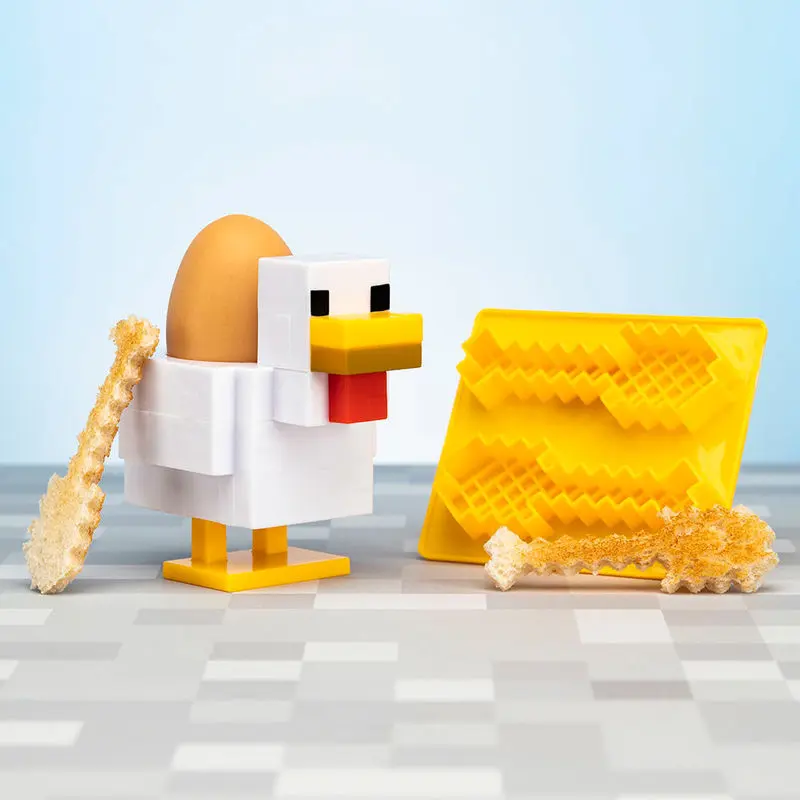 Minecraft Egg Cup &amp; Toast Cutter product photo
