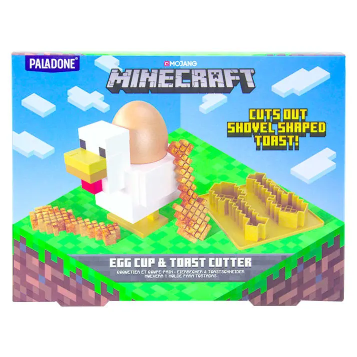 Minecraft Egg Cup &amp; Toast Cutter product photo