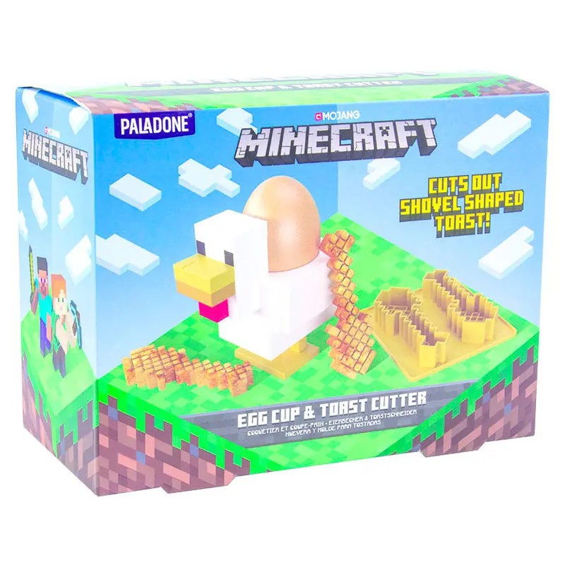 Minecraft Egg Cup &amp; Toast Cutter product photo