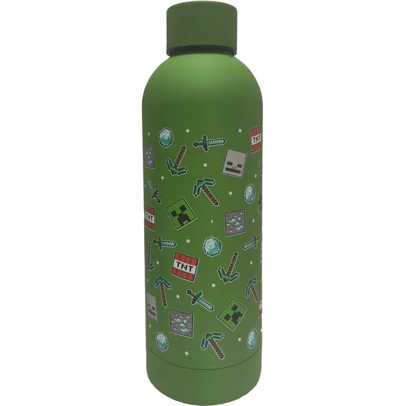 Minecraft Stainless Steel bottle 500ml termékfotó