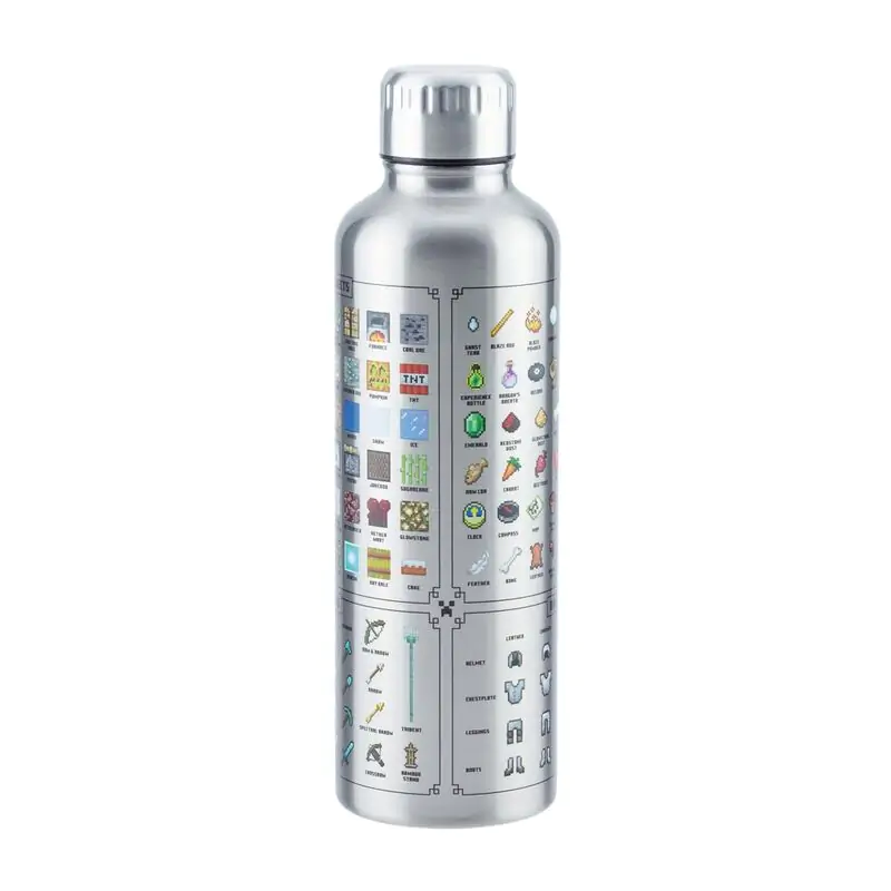 Minecraft stainless steel bottle product photo