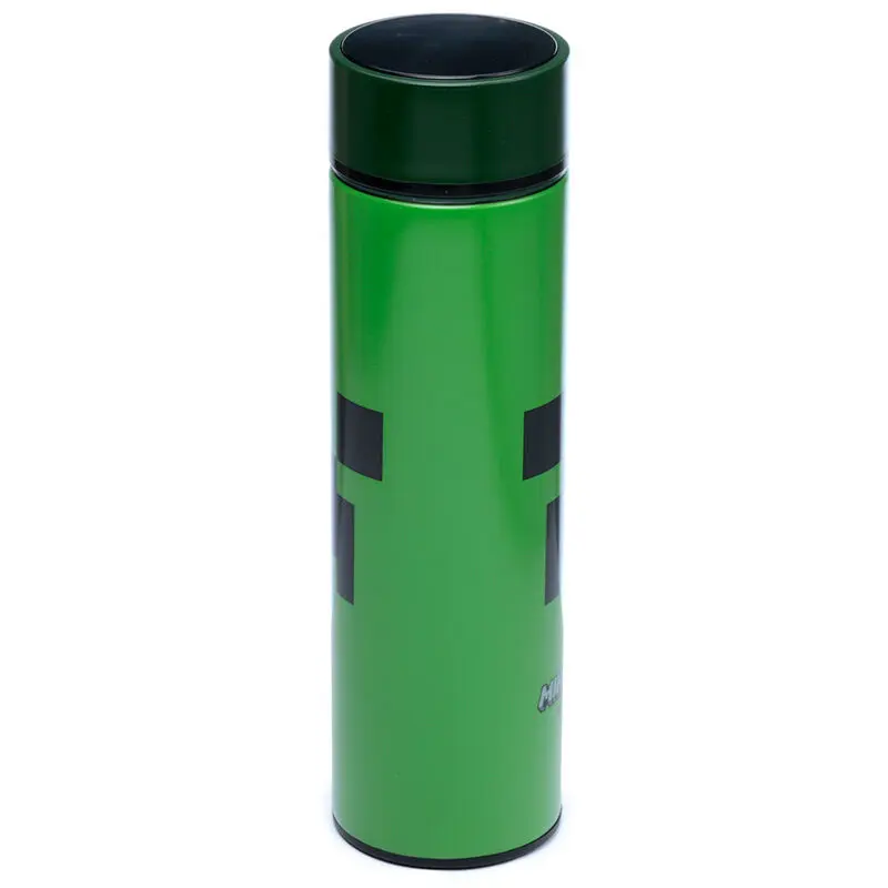 Minecraft thermos stainless steel bottle with thermometer 450ml termékfotó