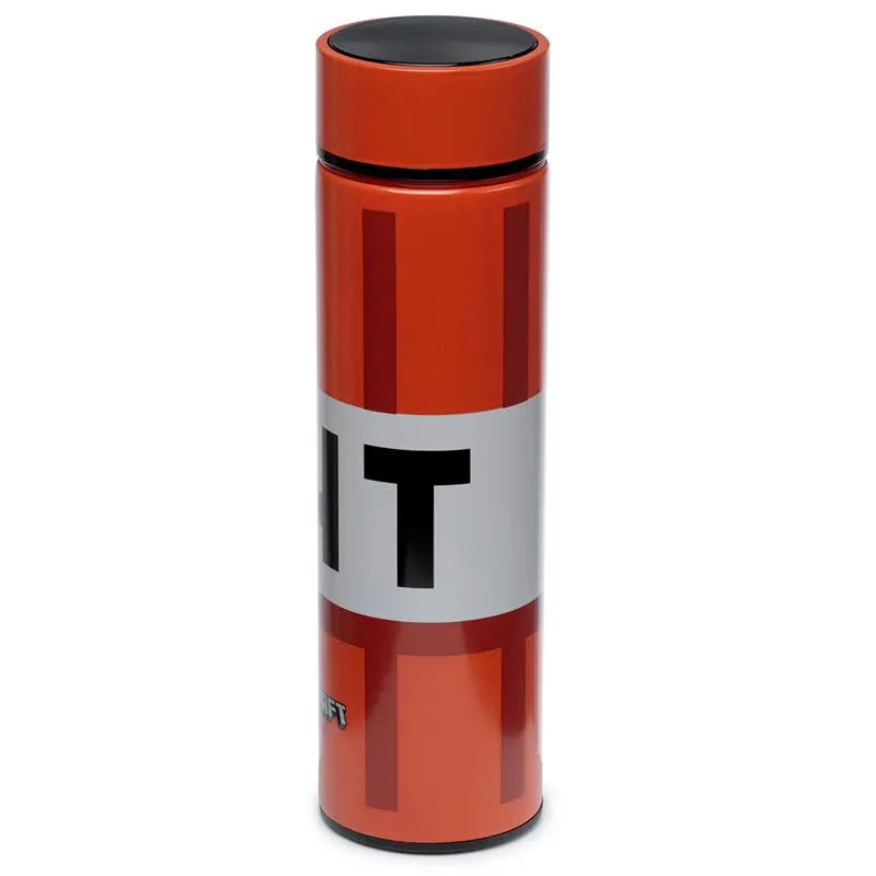 Minecraft thermos stainless steel bottle with thermometer 450ml termékfotó