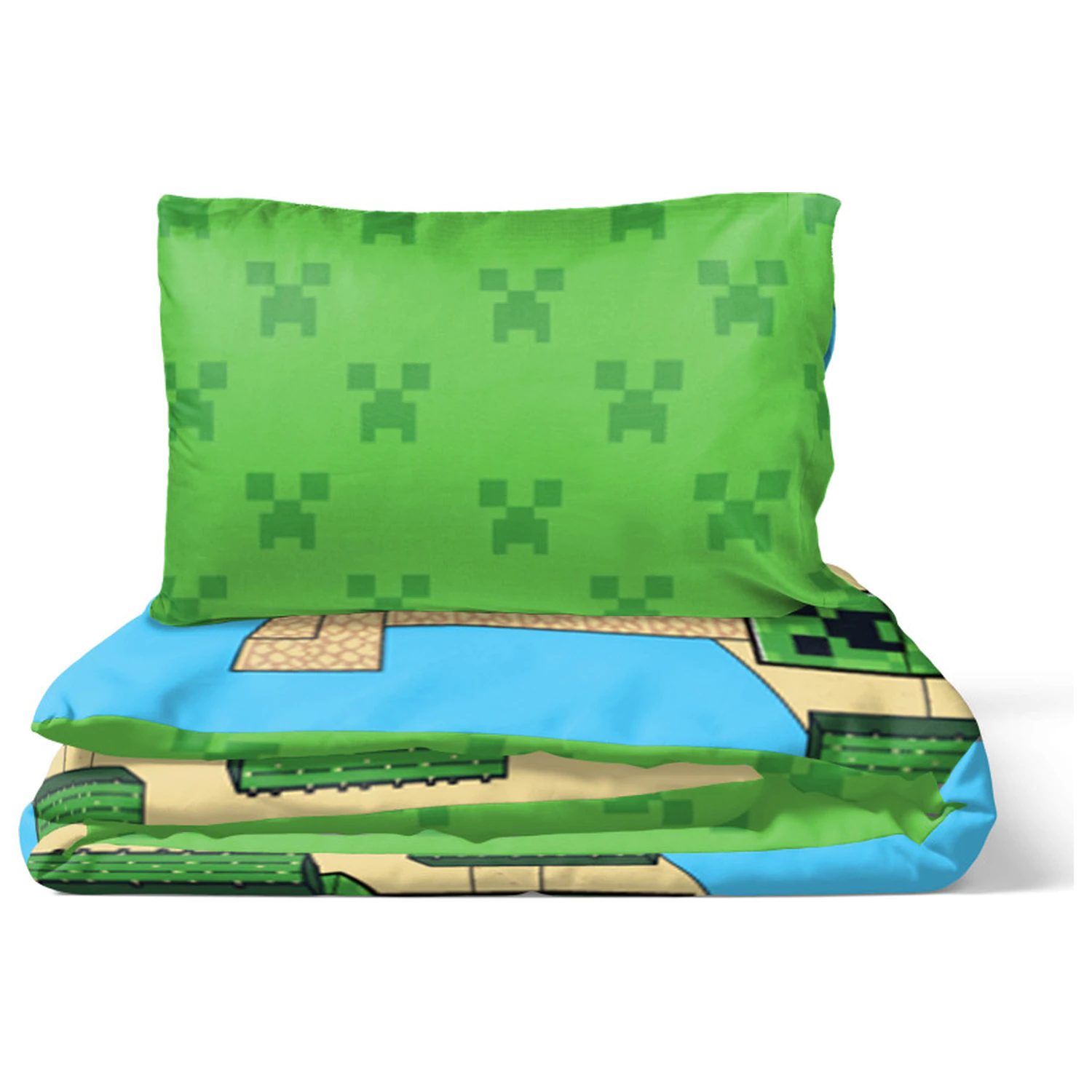Minecraft Sand Castles Duvet Cover product photo