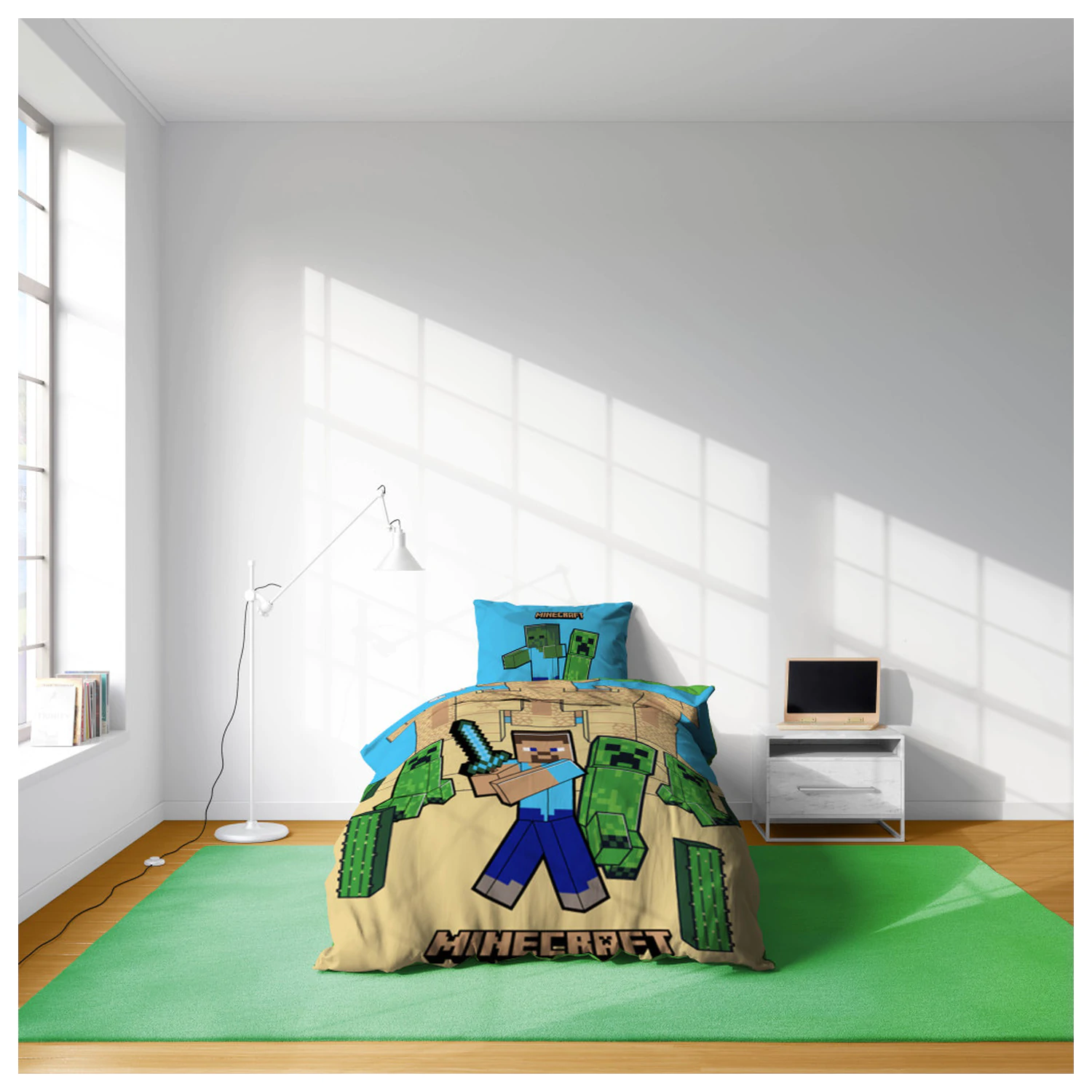 Minecraft Sand Castles Duvet Cover product photo