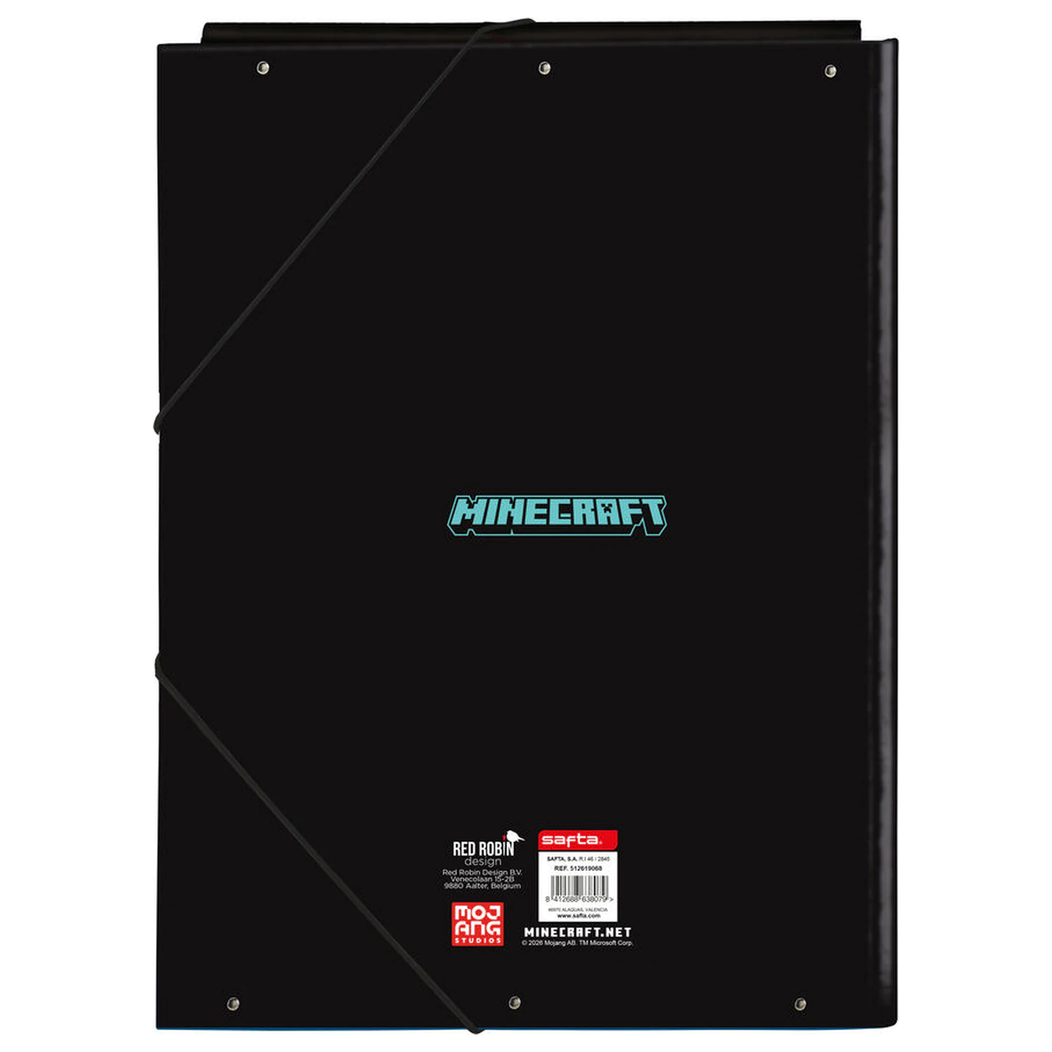 Minecraft Screen A4 cardboard binder with flaps product photo