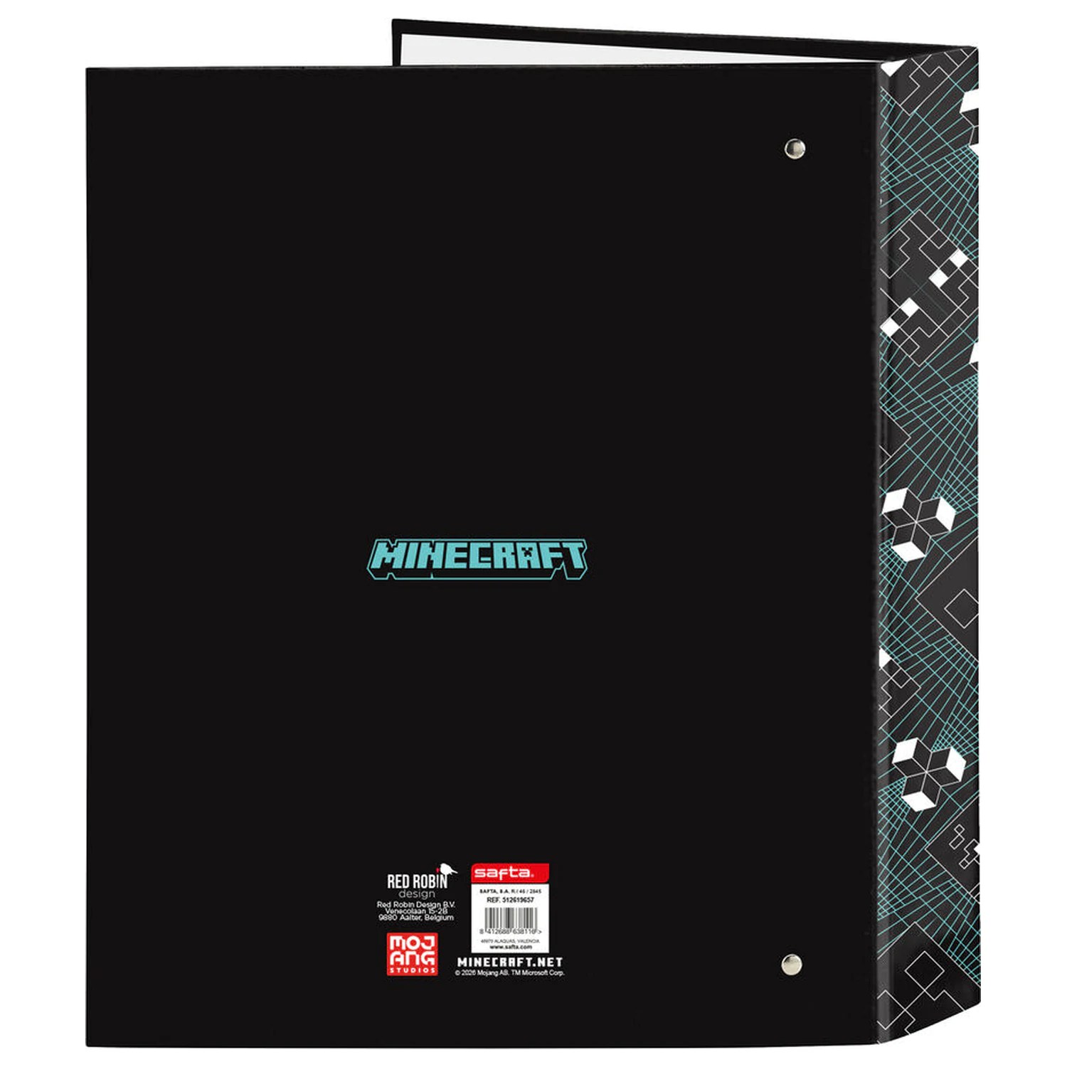 Minecraft Screen A4 cardboard 4 rings binder product photo
