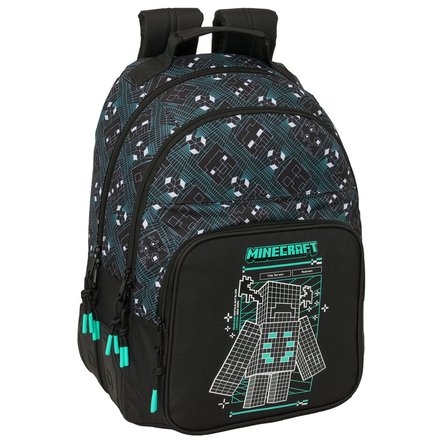 Minecraft Screen adaptable backpack 42cm product photo