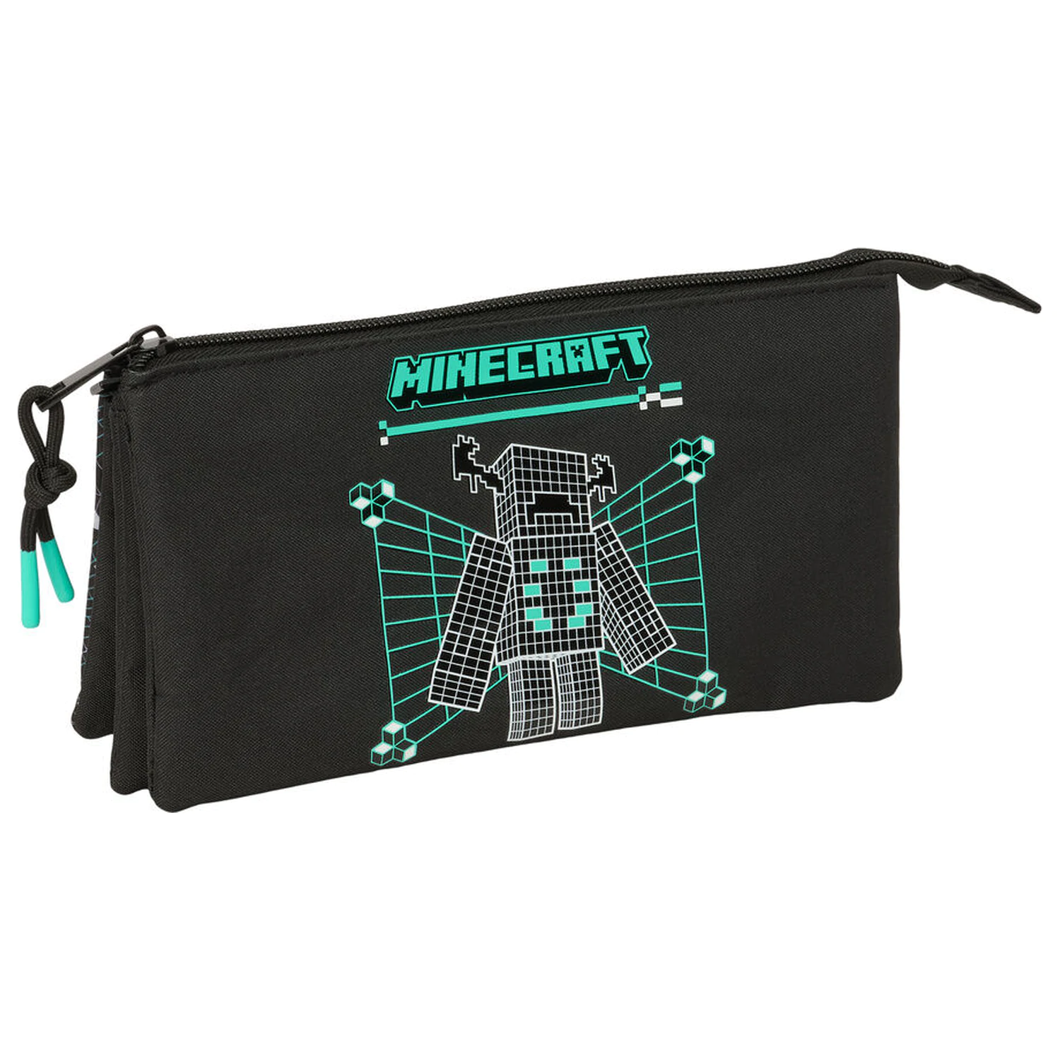 Minecraft Screen triple pencil case product photo