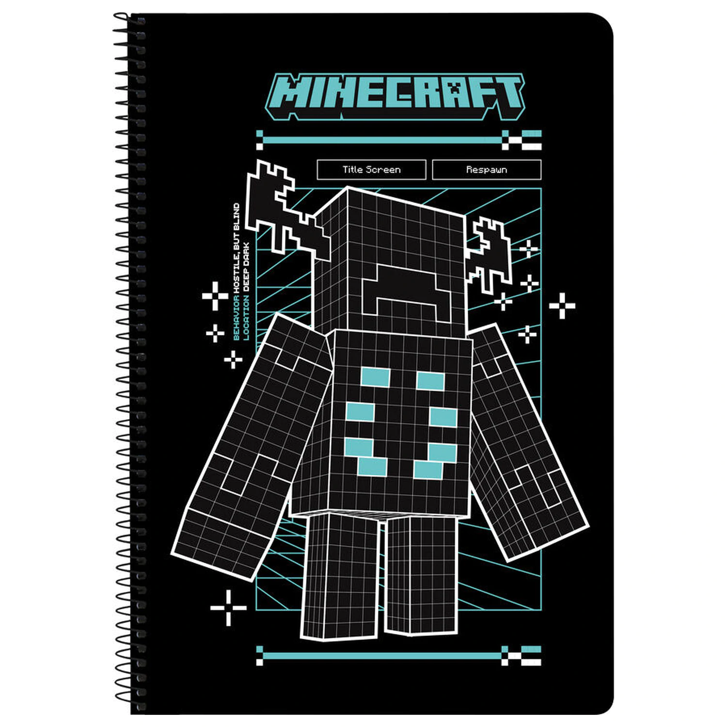 Minecraft Screen assorted A4 notebook product photo