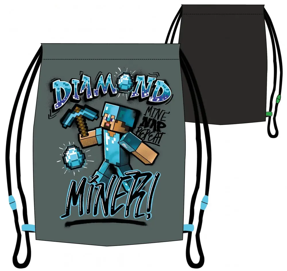 Minecraft Gym Bag Drawstring Bag 37 cm product photo