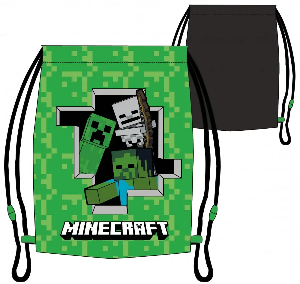 Minecraft Sport Bag Gym Sack 37 cm product photo