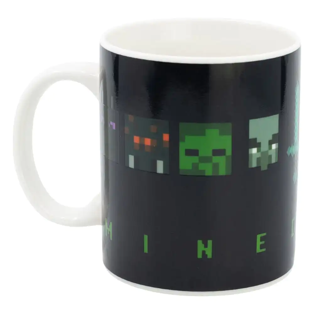 Minecraft Heat Change Mug Squared Pattern 325 ml termékfotó