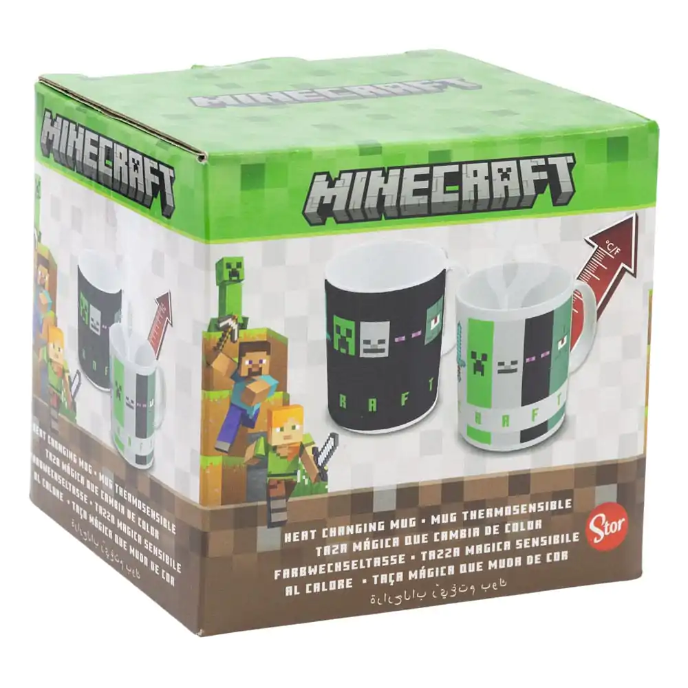 Minecraft Heat Change Mug Squared Pattern 325 ml product photo