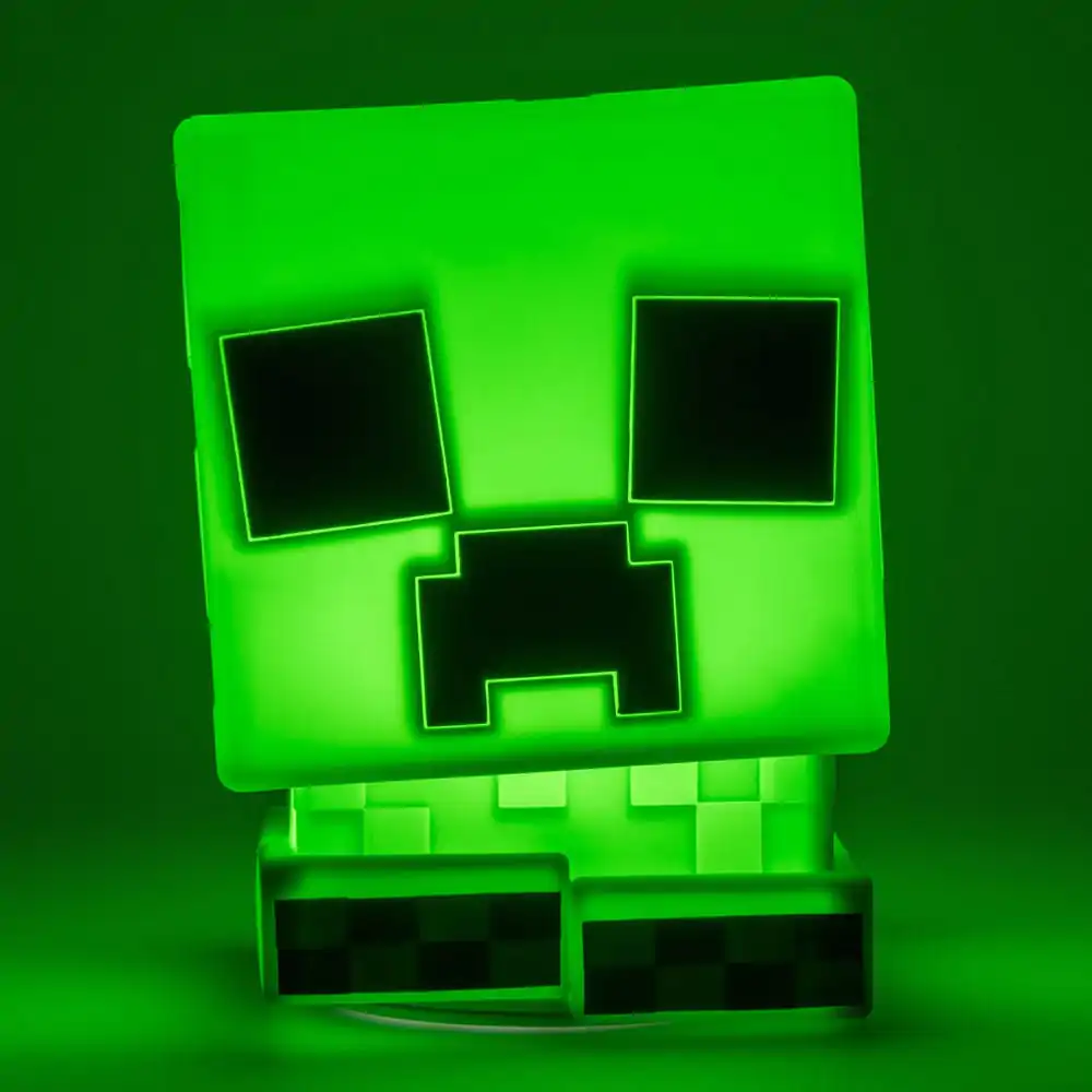 Minecraft Squishy Glo Silicon Light Creeper 15 cm product photo