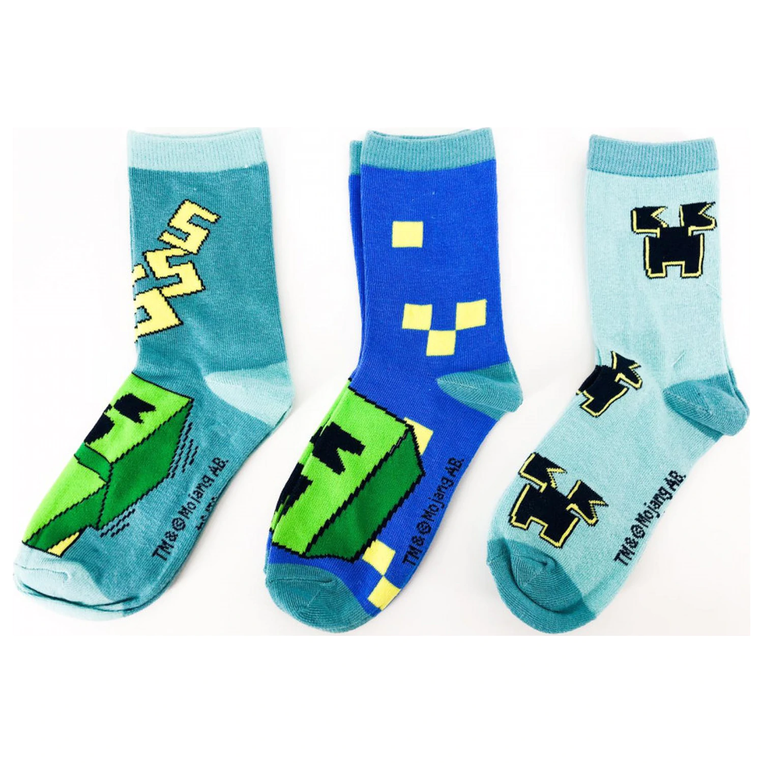 Minecraft Kids Socks Sss 27/30 product photo