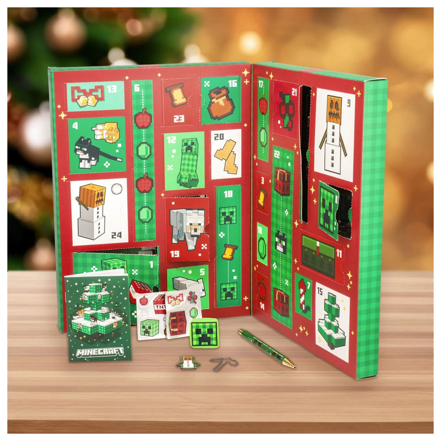 Minecraft Advent Calendar Stationery 24 Day product photo