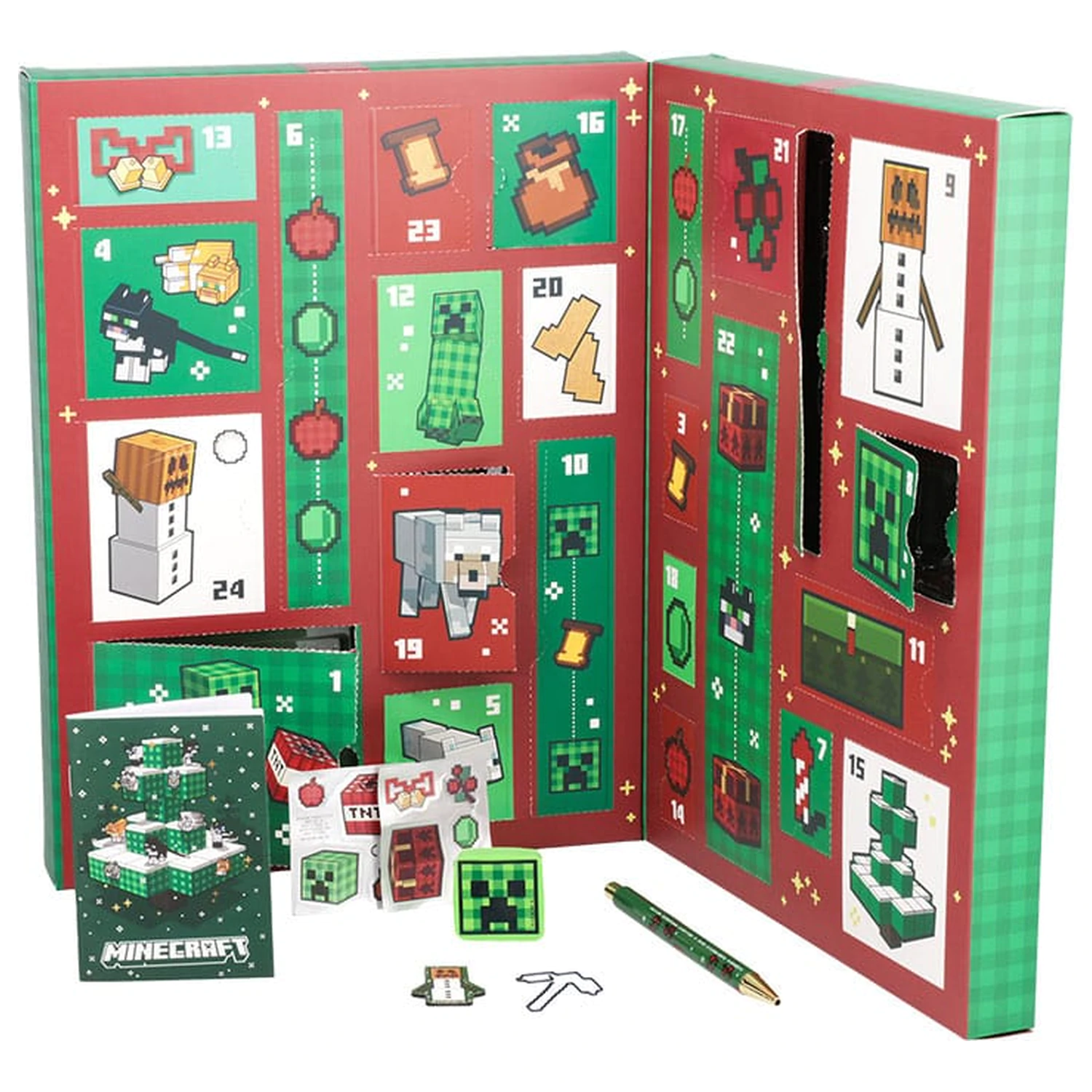 Minecraft Advent Calendar Stationery 24 Day product photo
