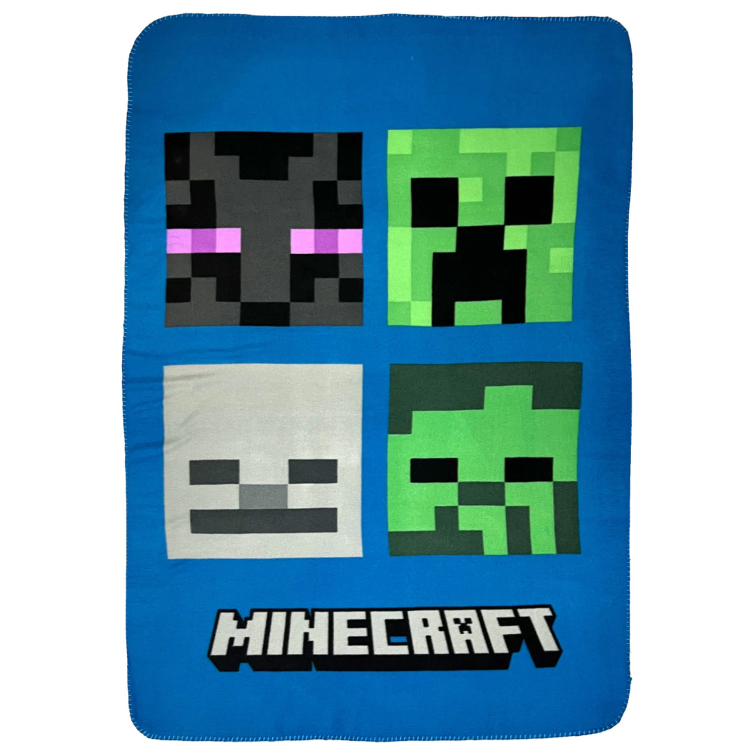 Minecraft Steve and Alex Duvet Cover and Fleece Blanket Set product photo