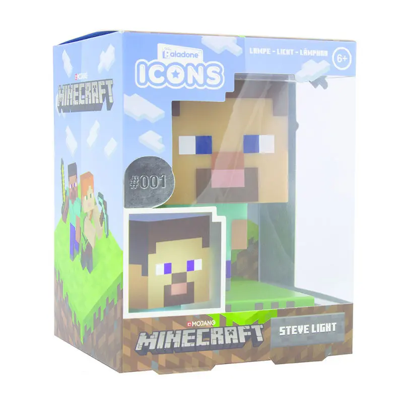 Minecraft 3D Icon Light Steve termékfotó