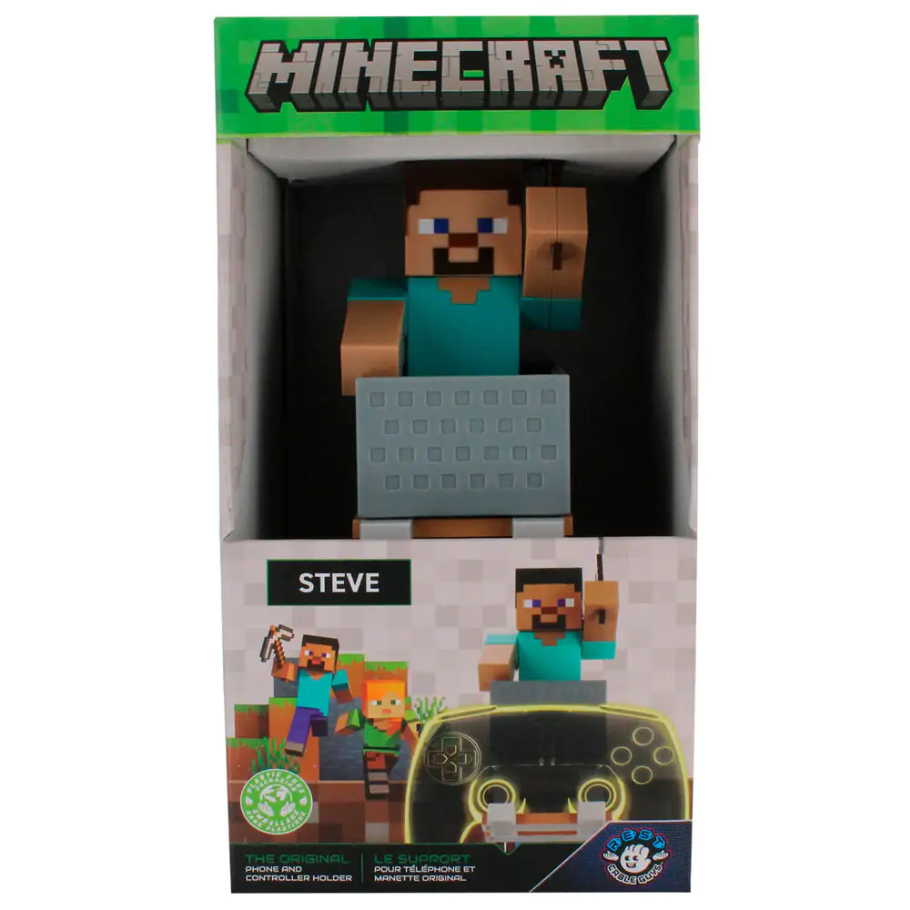 Minecraft Steve clamping bracket Cable guy 20cm product photo