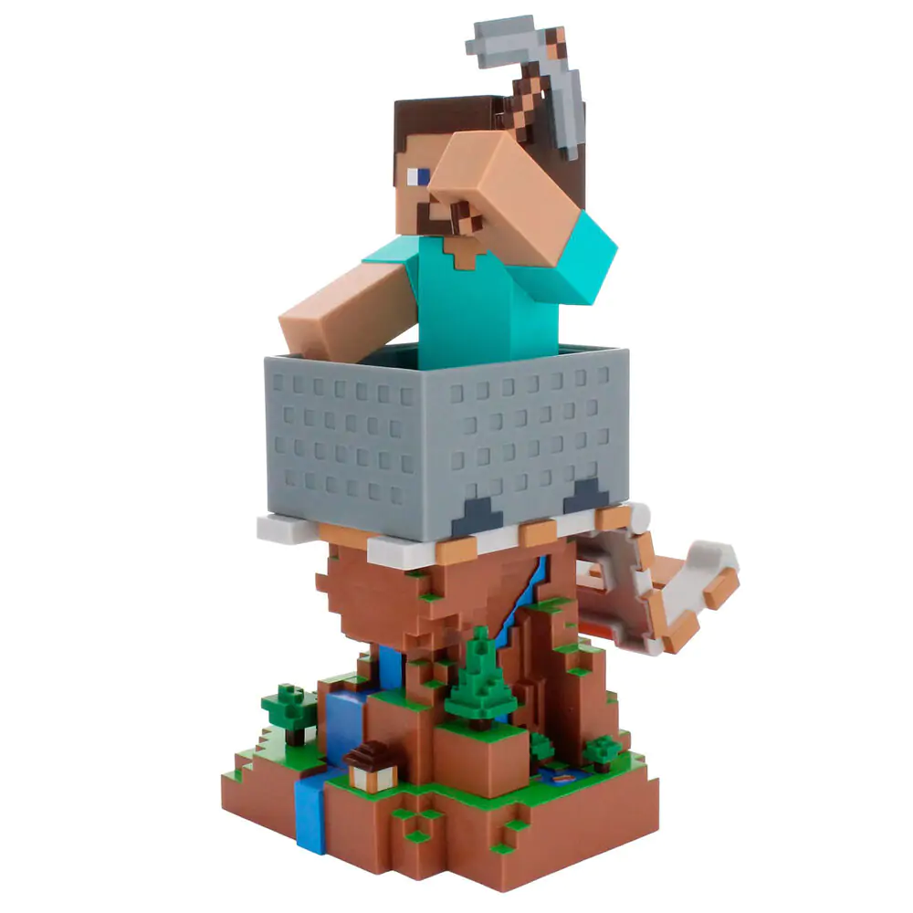 Minecraft Steve clamping bracket Cable guy 20cm product photo