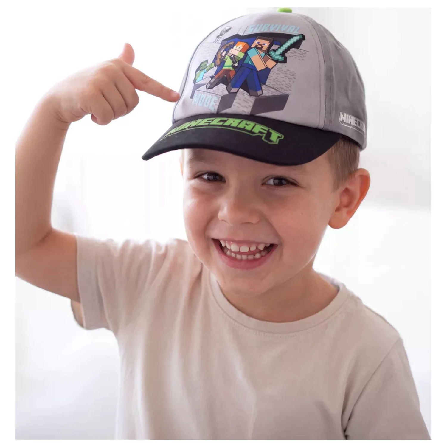 Minecraft Survival Mode Kids' Baseball Cap 55 cm product photo