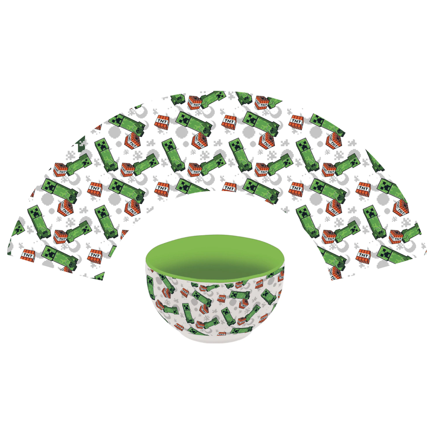 Minecraft Survival Mode Ceramic Bowl product photo