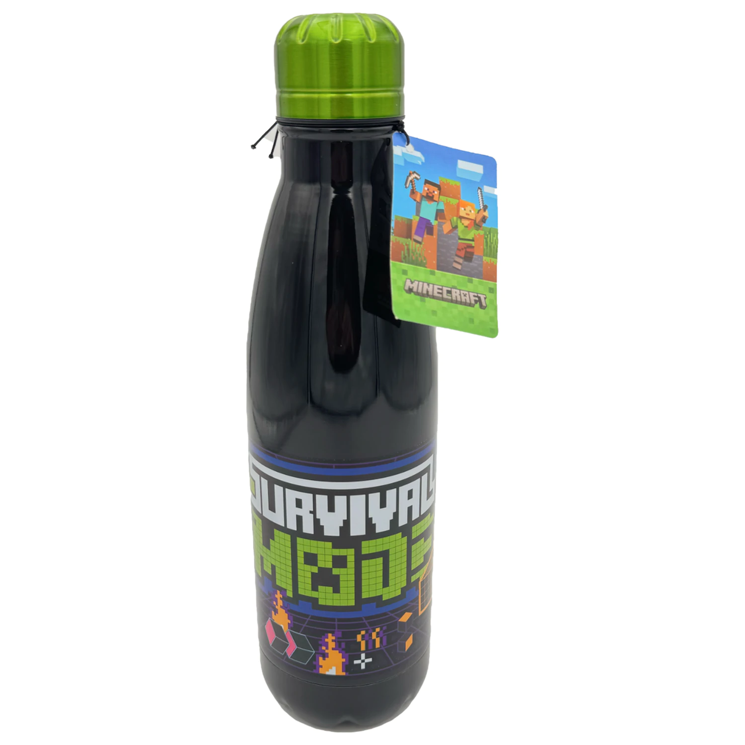 Minecraft Survival Mode Stainless Steel Bottle product photo