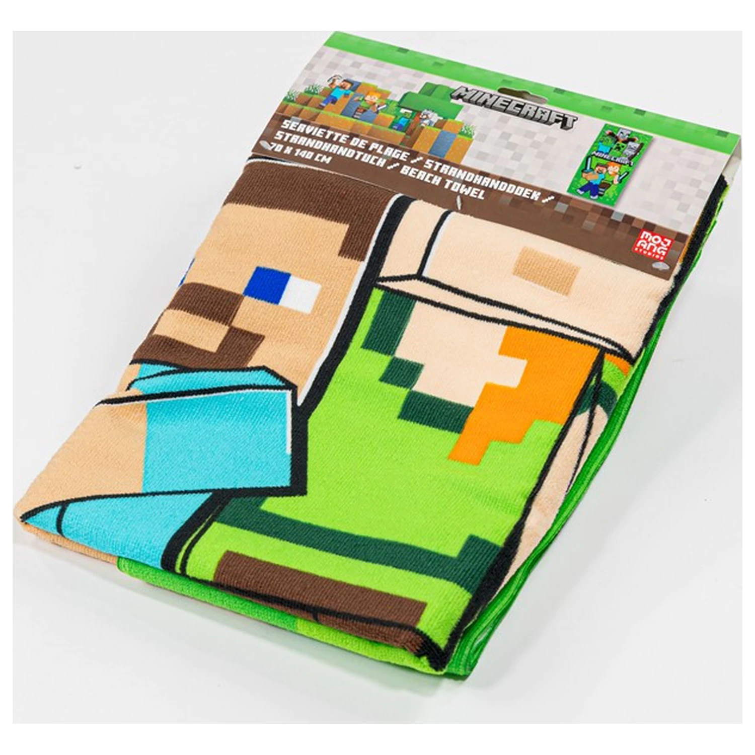 Minecraft Swordfight Towel 70x140cm product photo