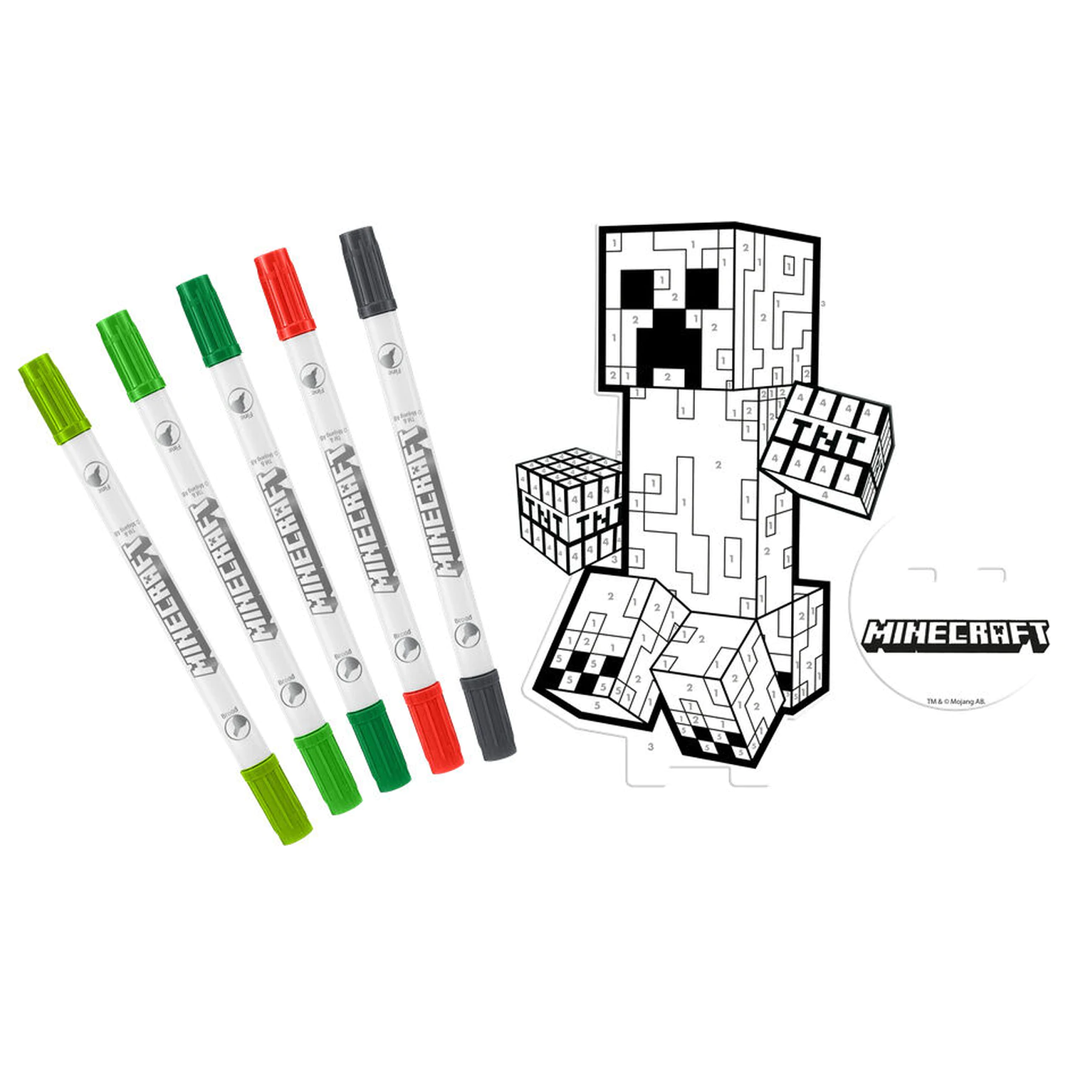 Minecraft Colouring set product photo