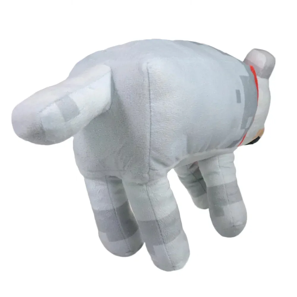 Minecraft Tamed Wolf plush toy 29cm product photo