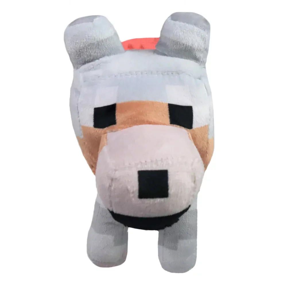 Minecraft Tamed Wolf plush toy 29cm product photo
