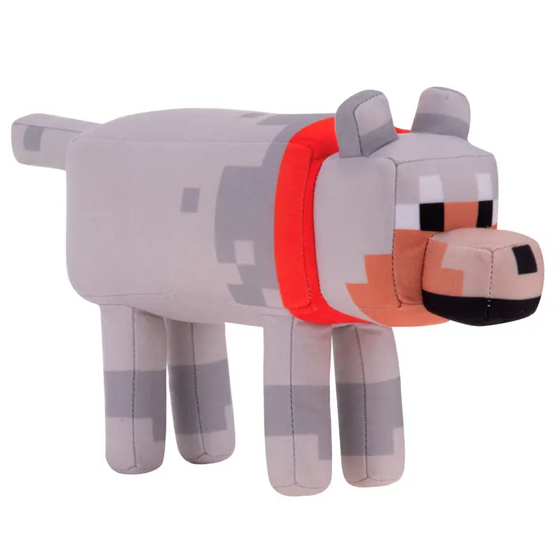 Minecraft Tamed Wolf plush toy 29cm product photo