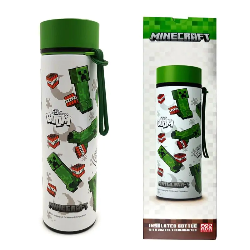 Minecraft thermo bottle 450ml termékfotó