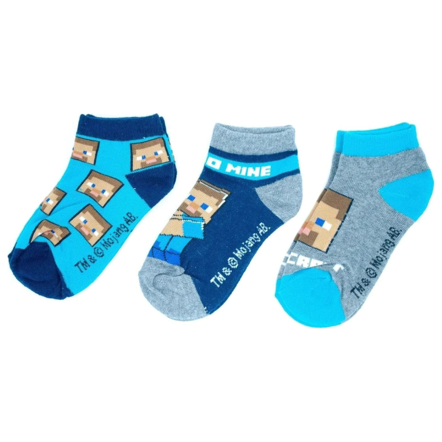 Minecraft Time kids secret socks 23/26 product photo