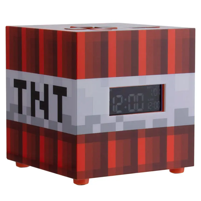 Minecraft TNT alarm clock product photo